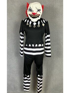 California Farms Creepy ClownYouth Halloween Fancy-Dress Costume Multi XL P.O